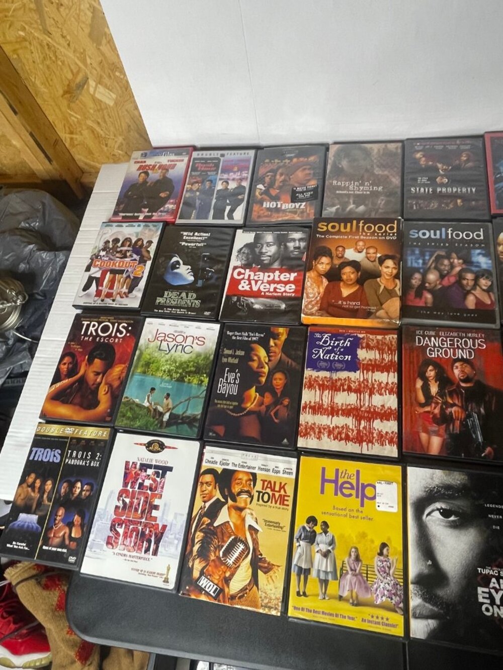 Black Cinema DVD Lot 36 Movies Soul Food Trois